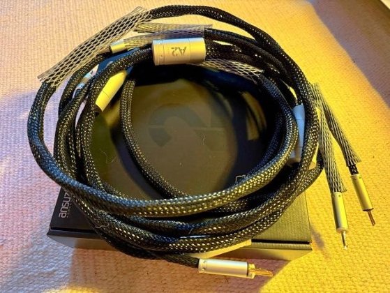 Ansuz A2 XLR und AS Lautsprecherkabel