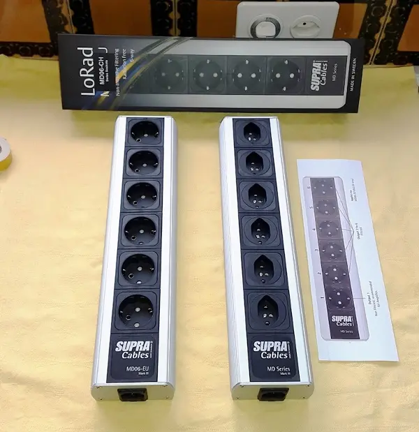 High End CH Audio-Netzleiste 6-fach