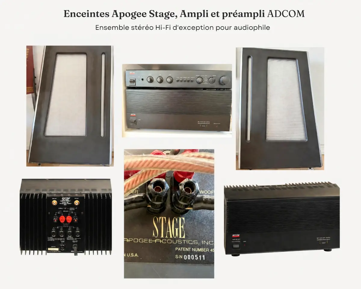 Apogee Stage magnetostatische Lautsprecher