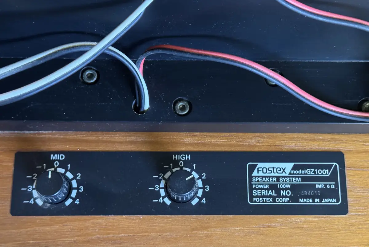 Fostex GZ 1001