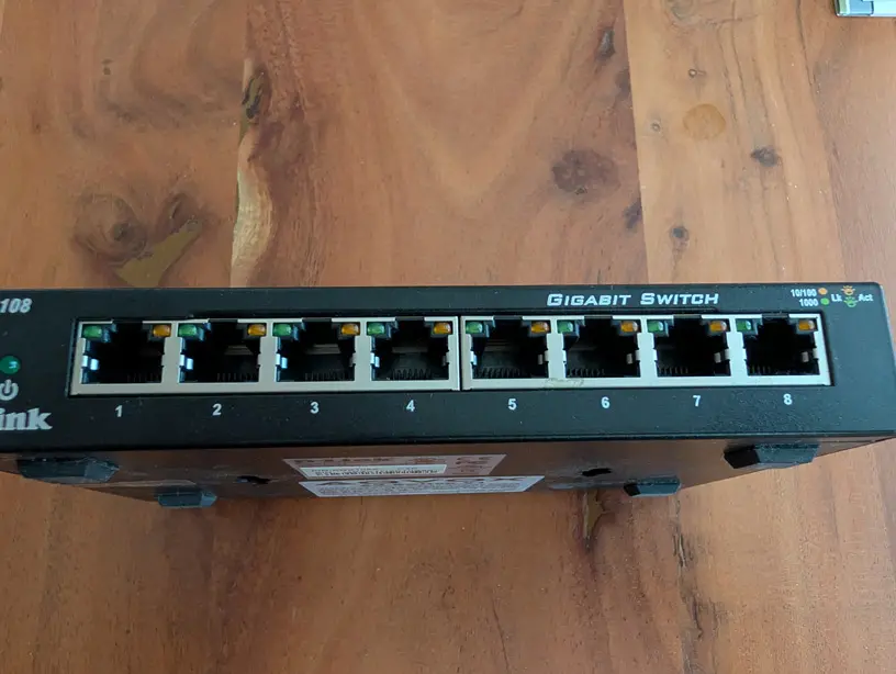 AQVOX AQ-Switch-8 Audiophiler Netzwerk-Switch