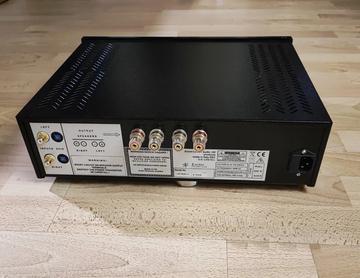 Lector Z-100 High-End Stereo-Endstufe |Top-Zu