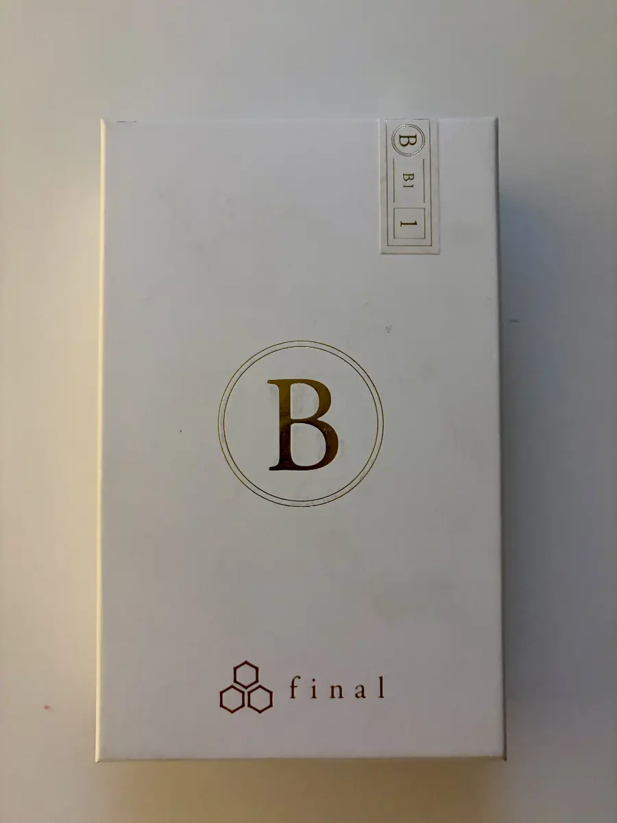 Final Audi B1 IEMs in Gold