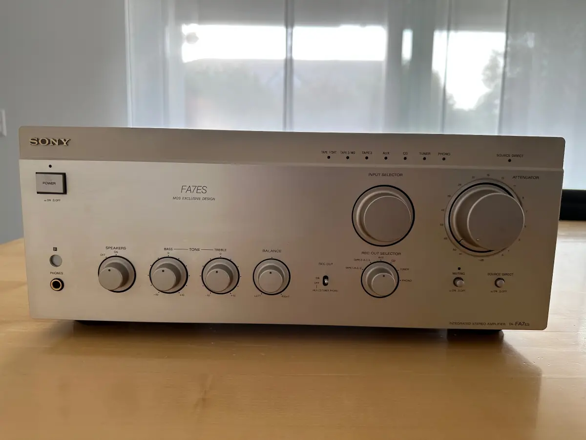 Sony TA-FA7ES High-End Stereo-Verst&auml;rker, ES