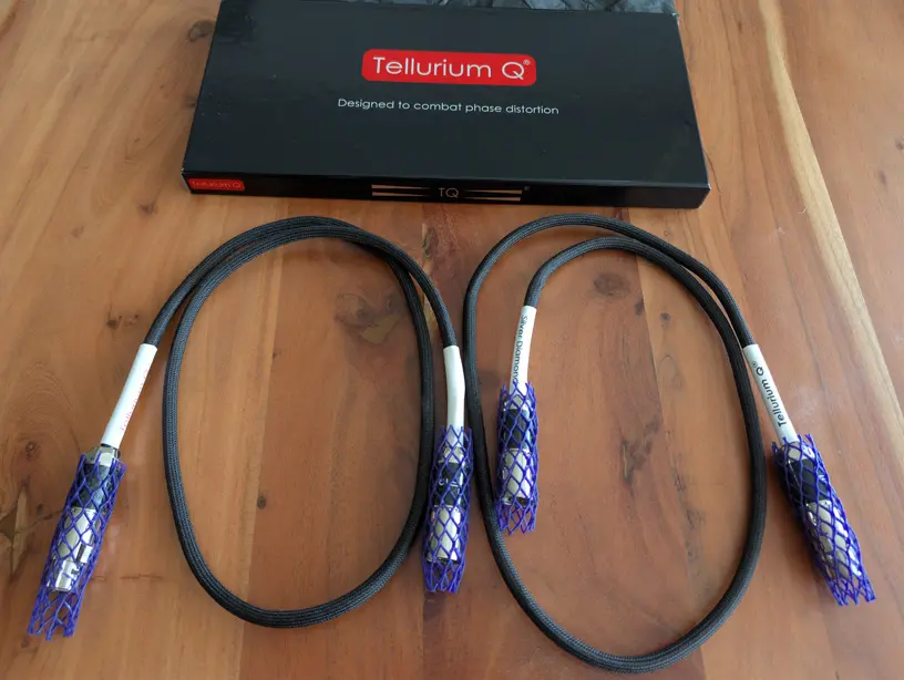 Tellurium Q Silver Diamond XLR&ndash; 1,0 m (Paar)