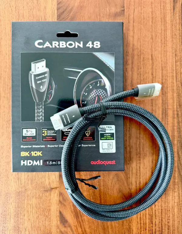 AudioQuest Carbon 48 HDMI-Kabel 1,5m