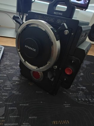 RED DSMC2 Helium S35 Kamera 8K 60P Brain