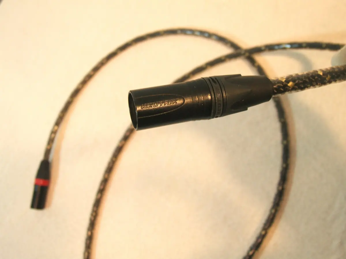 XLR NF-Kabel Straight Wire Virtuoso Gold