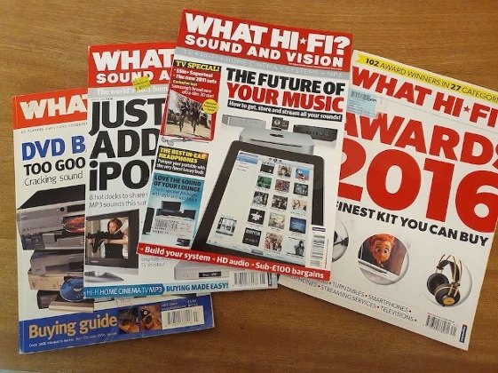 Magazin «WHAT HI-FI?», 37 Hefte aus Jahren 2000- 2016
