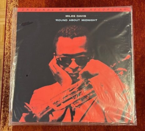 LP Miles Davis, Round About Midnight, Originalverpackt