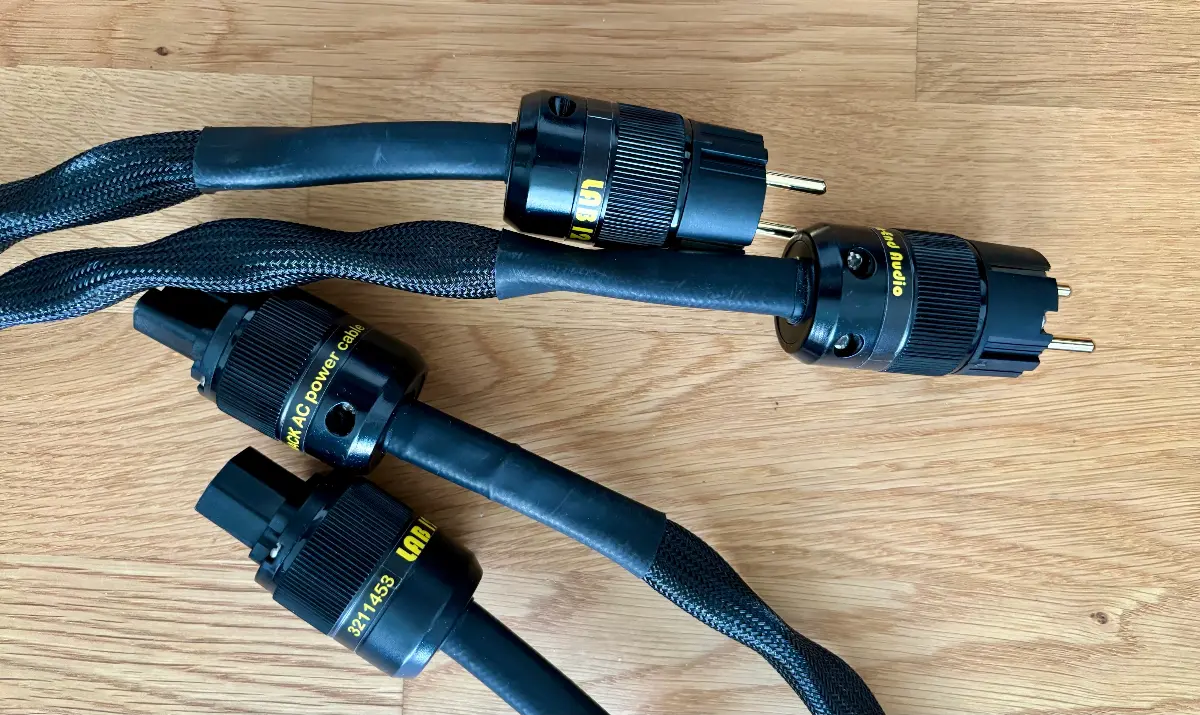 2 x Netzkabel LAB12 Knack Mk2