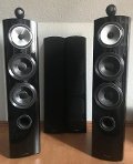 High End Lautsprecher B&W 804 D3 Pianolack schwarz