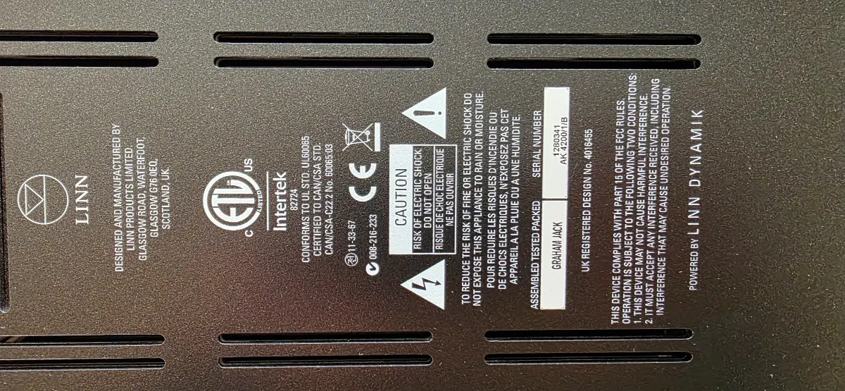 LINN Akurate 4200 Endstufe 4*200w