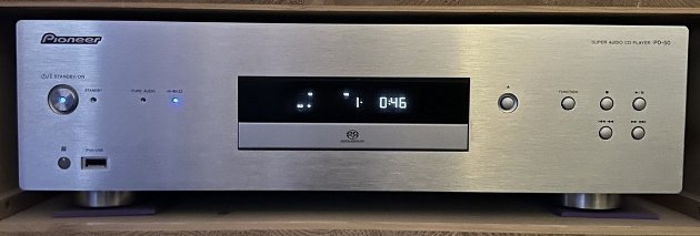 Pioneer PD-50 CD/SACD Player in Silber