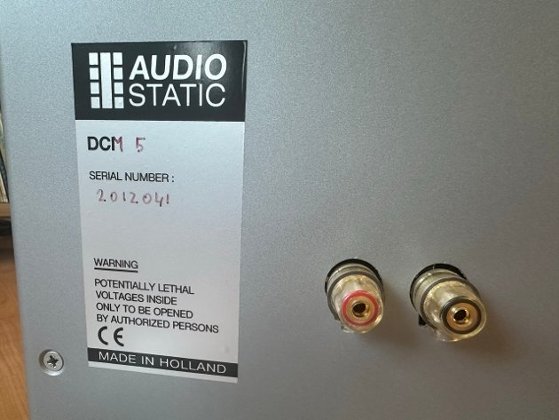 Audiostatic DCM5 Vollbereichs Elektrostaten