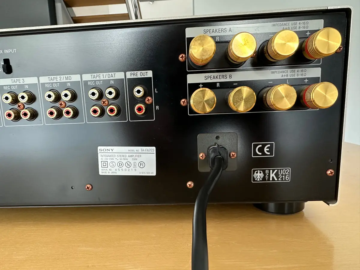 Sony TA-FA7ES High-End Stereo-Verst&auml;rker, ES