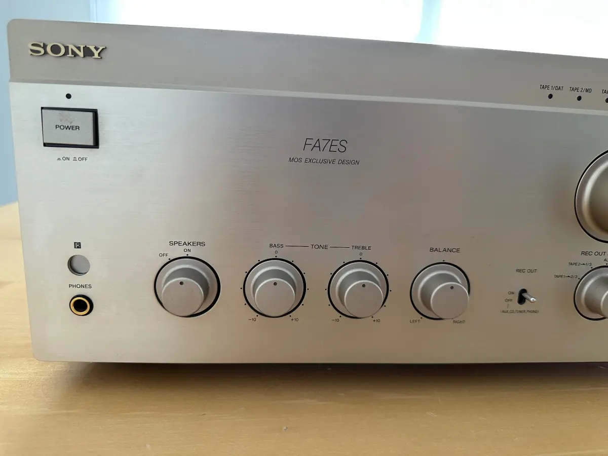Sony TA-FA7ES High-End Stereo-Verst&auml;rker, ES