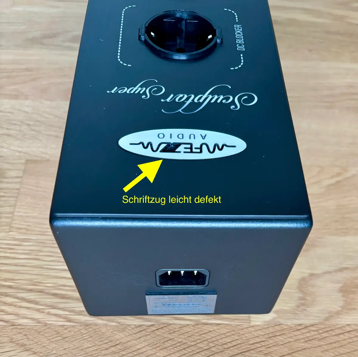 Fezz Audio Sculptor Super Netzleiste DC Block