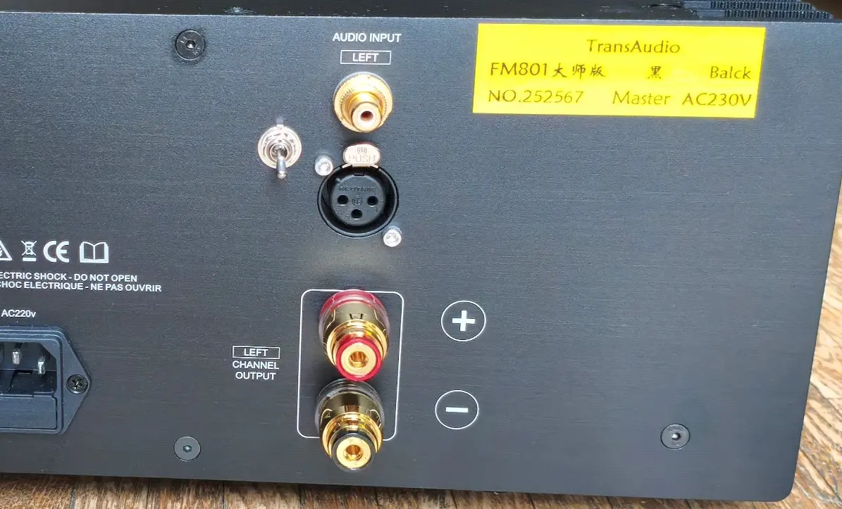 Transaudio FM801 250W Endstufe