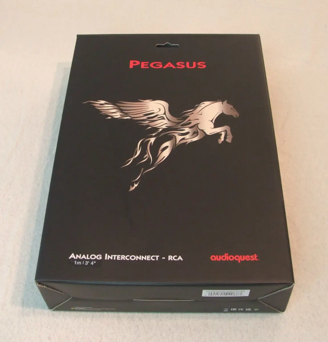 AudioQuest Pegasus Cinch / RCA Kabel 1m