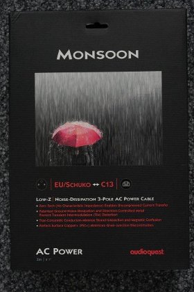 Audioquest Monsoon Netzkabel 2m