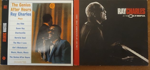 RAY CHARLES – ZWEI CDs; wählen Sie eine oder beide CDs aus