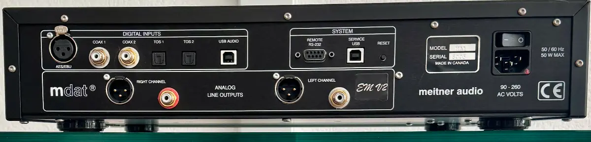 Referenz DAC Meitner MA-1 V2
