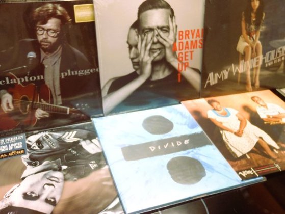 6 neue Vinylplatten