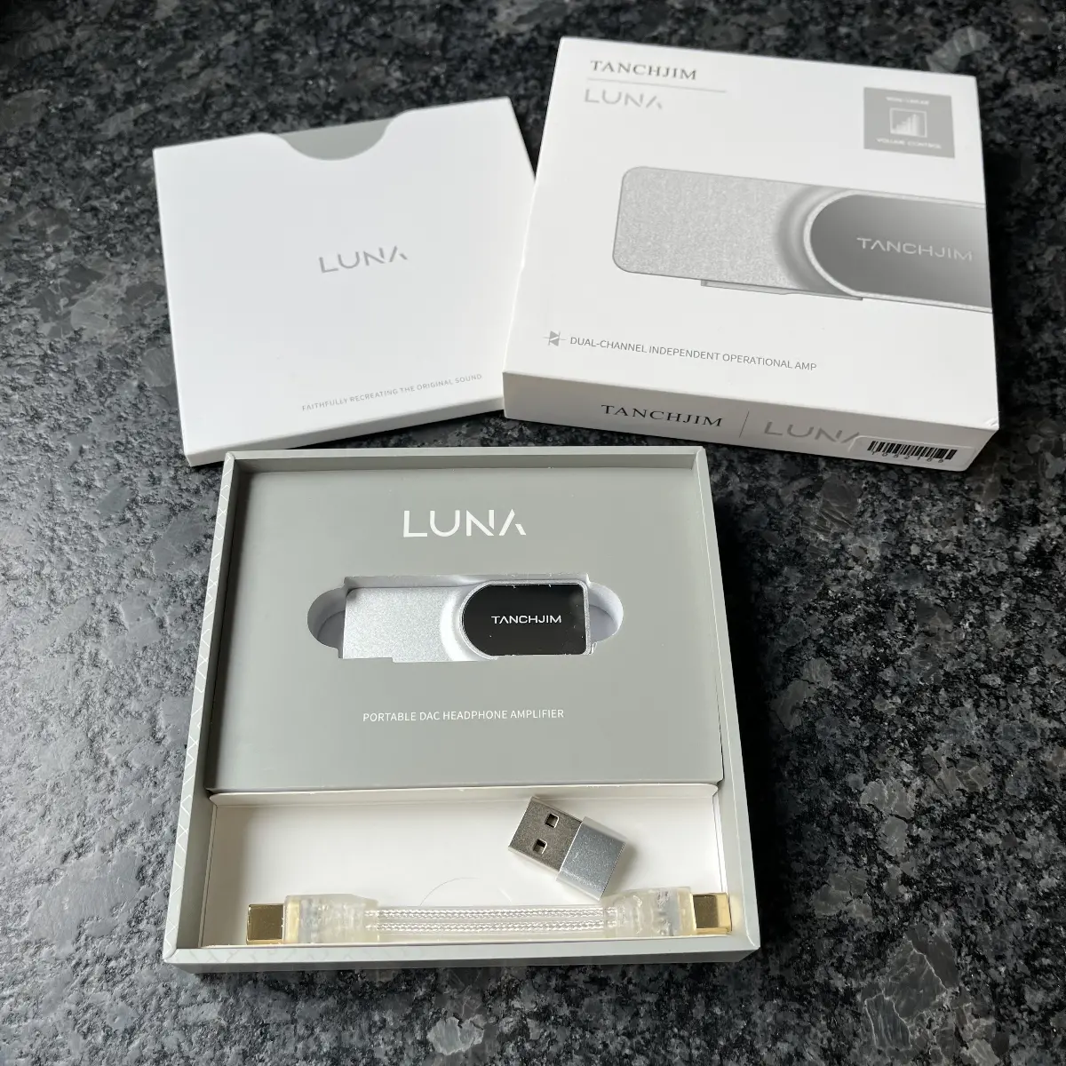 Portable USB-DAC/AMP Tanchjim Luna Dual