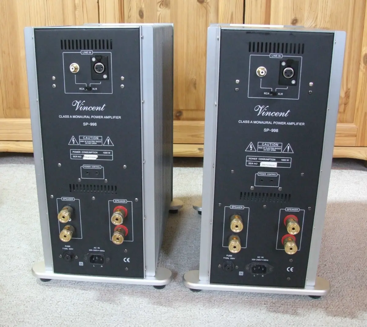 Mono Endstufen Vincent SP-998 Endverst&auml;rker