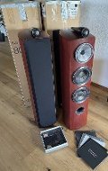 High End Lautsprecher B&W 804 D3 Rosenut