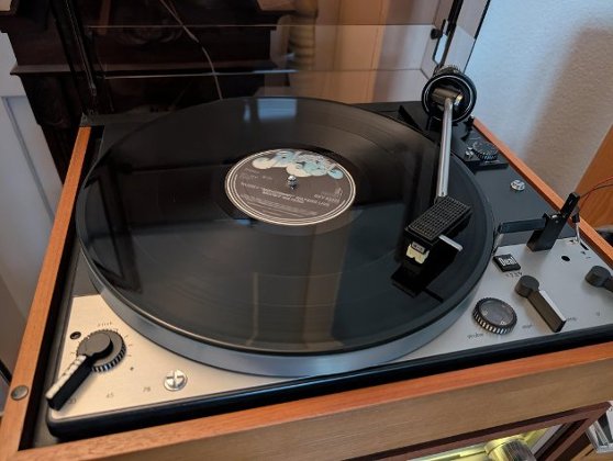 Plattenspieler Dual 1229, Made in Germany