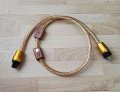 Odin Gold Netzkabel in 1,50m - Schuko - Klangtipp!