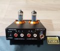 Aiyima Röhren MM Phono Vorstufe mit Netzteil LPS 12V DC