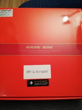 acoustic revive spc-2.5tripleC, single wire