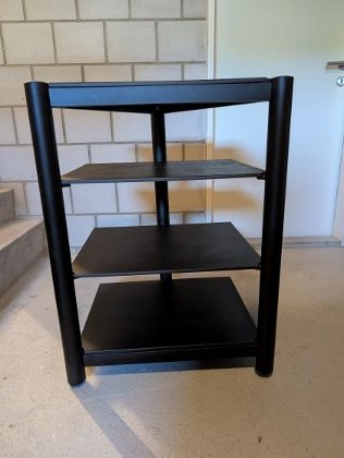 Verkaufe schwarzes HiFi-Rack
