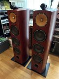 Bowers and Wilkins 803 D2 Rosenut mit SSC