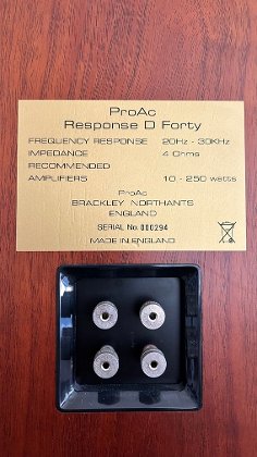 Verkauf: 2x ProAc Response D40/R HighEnd Standlautsprecher