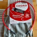 Chord Shawline USB-Kabel, USB-A auf USB-B, 1m