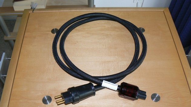 Netzkabel, O2A Quintessence Netzkabel CH Gold