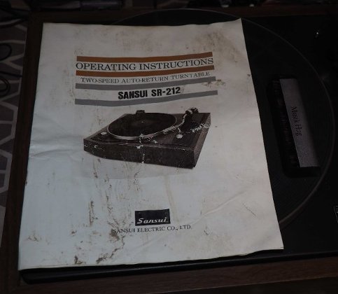 Plattenspieler Vintage: Sansui SR-212
