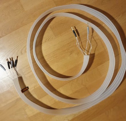 Vovox Initio LS-Kabel, Bi-Wiring, 2x3.5 Meter (wie neu)