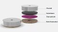 4er Set bFly bDisk PRO Unterlegscheiben M - Absorberwirkung