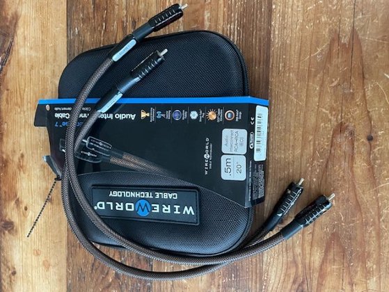 Wireworld Eclipse 7 RCA Kabel &ndash; 1.0 m + 0.5 m