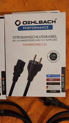Oehlbach Performance schuko 1.5m