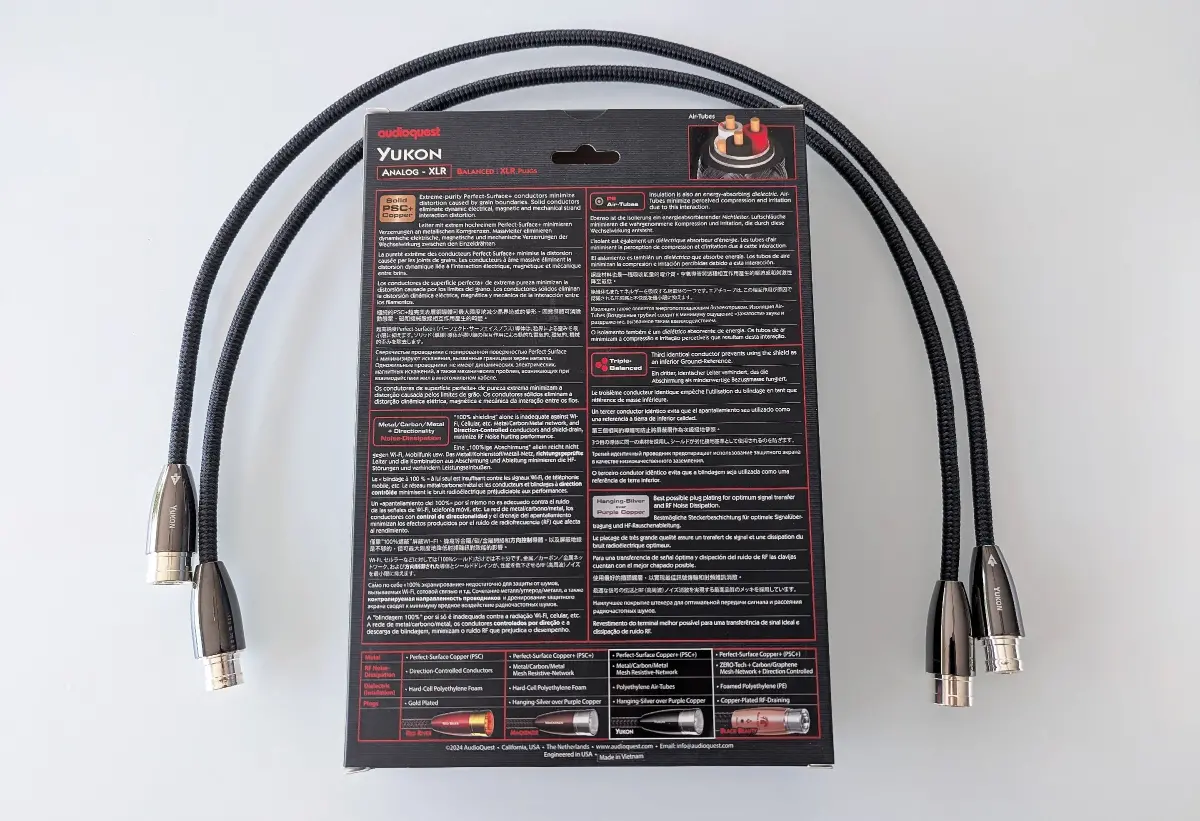 Audioquest Yukon XLR Kabel 75cm (Paar)wie neu