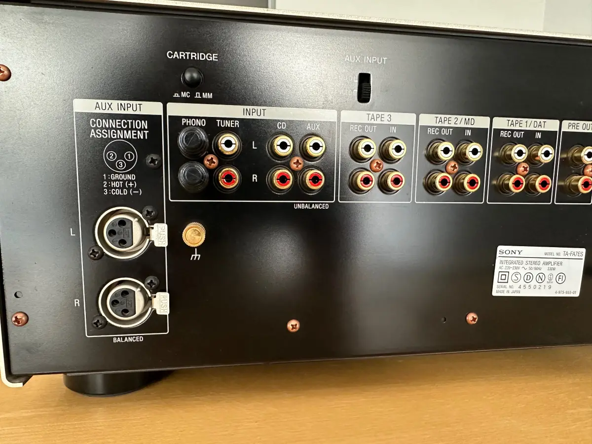 Sony TA-FA7ES High-End Stereo-Verst&auml;rker, ES
