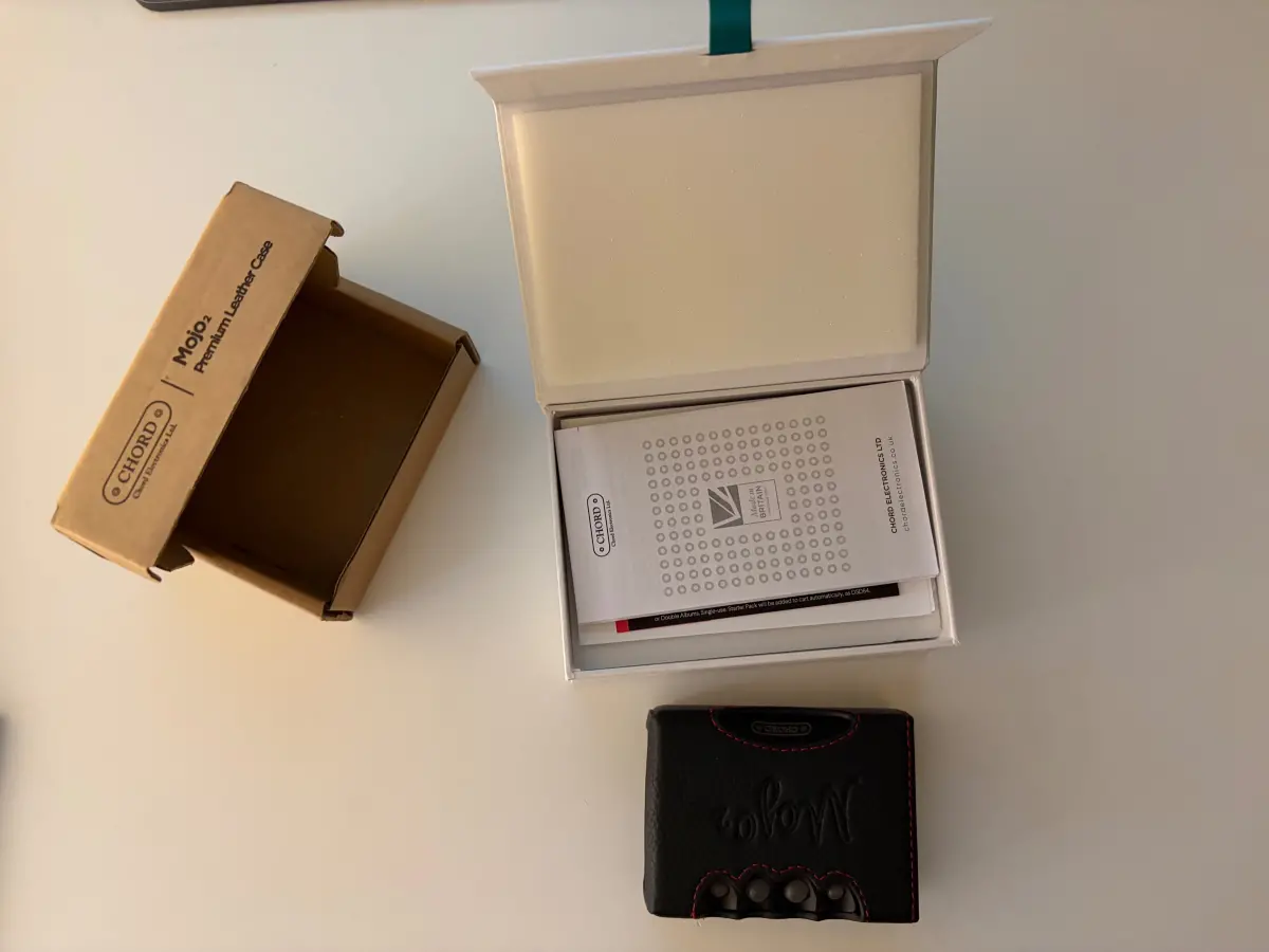 Chord Electronics Mojo 2 inkl. Premium-Etuis