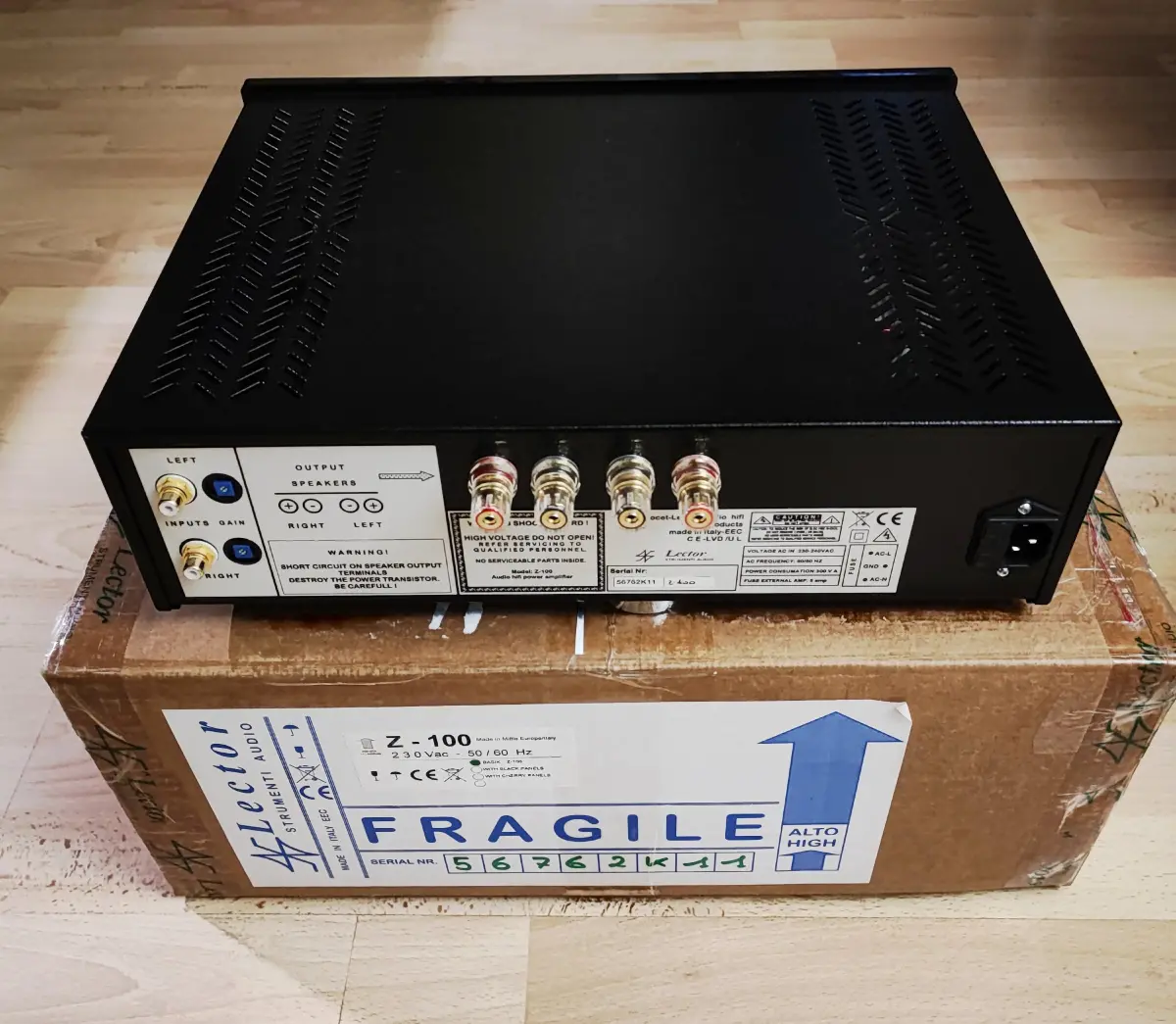 Lector Z-100 High-End Stereo-Endstufe |Top-Zu