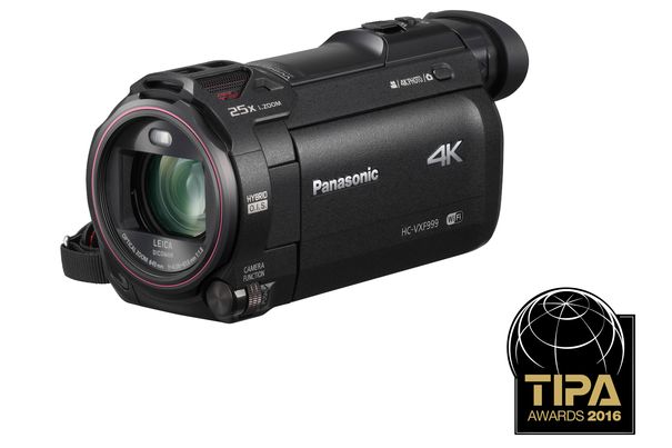Einen TIPA Award gab es auch für den Panasonic HC-VXF999 als 